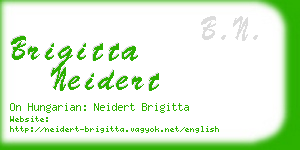 brigitta neidert business card